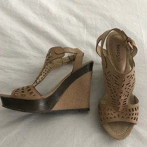 NWOT Bucco wedges